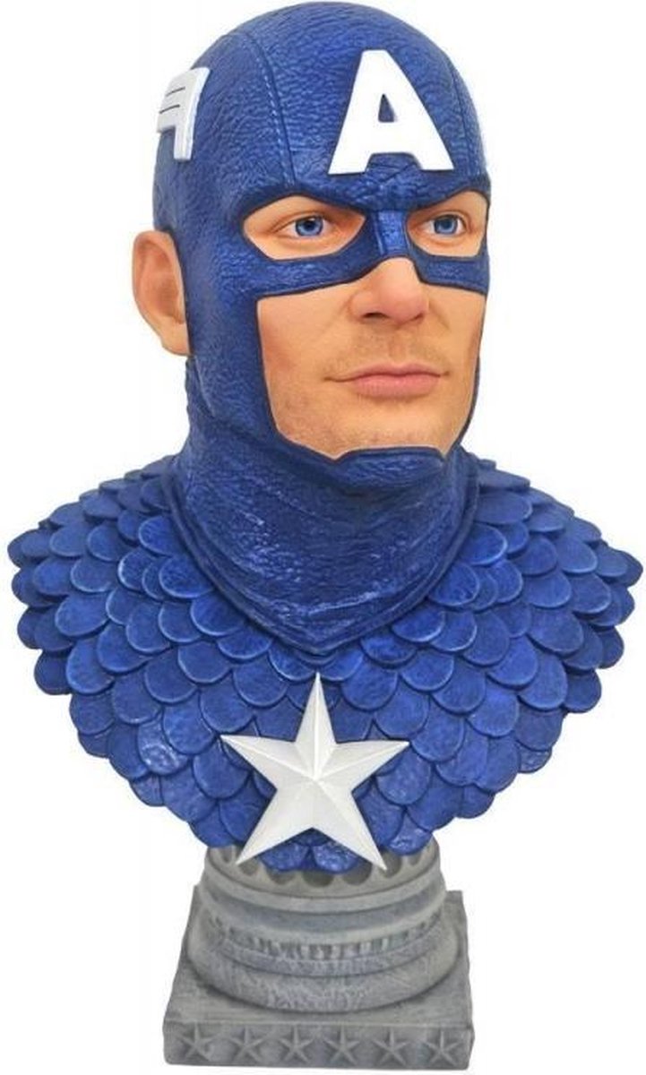 Marvel Comics Legends in 3D Bust 1/2 Captain America 25 cm