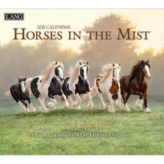 horses-in-the-mist-2021-wall-calendar-9781469414768-boeken-bol