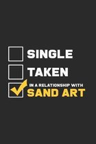 Relationship with sand art: 6x9 Sand Art - grid - squared paper - notebook - notes