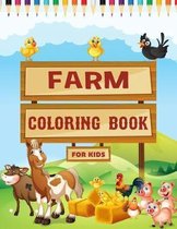Farm coloring books for kids