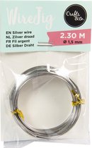 Crafts&Co Wire Jig Draad - Zilver