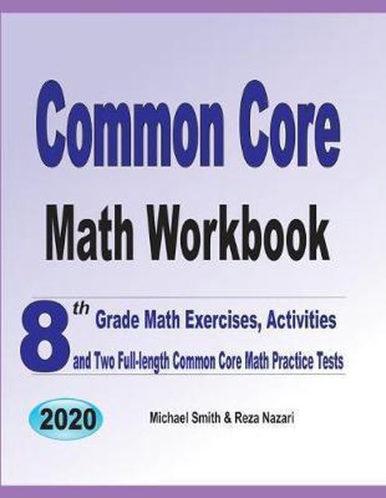 Common Core Math Workbook - cover