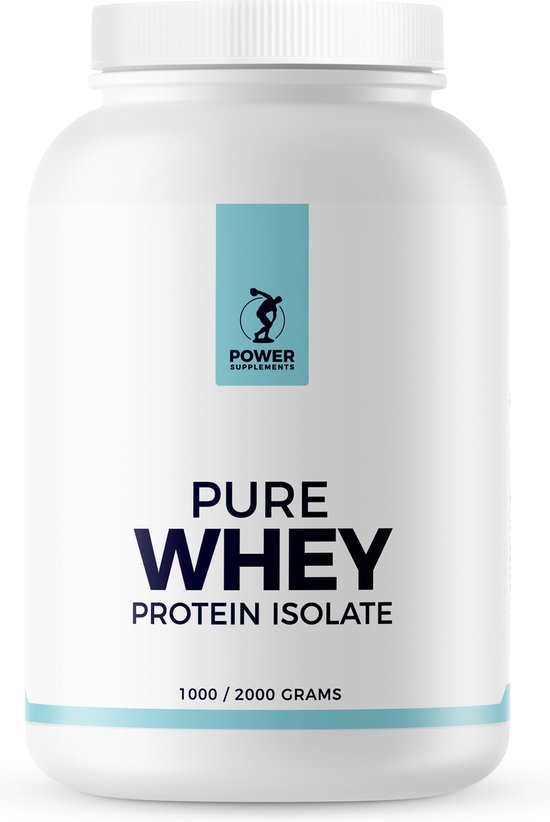 Foto: Power supplements pure whey protein isolate 1kg vanille