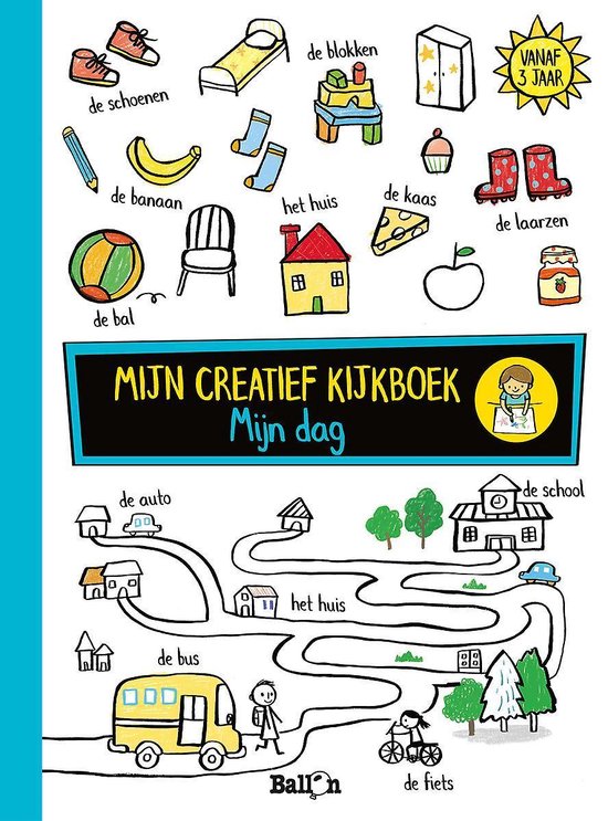 Ballon Media N.v. Mijn Creatief Kijkboek 0 - Mijn Dag, Mijn creatief  kijkboek |... | bol.com