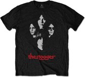 The Stooges Heren Tshirt -L- Group Shot Zwart