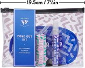 Yes Studio Slaapmaskerset Zone Out Pvc Paars/roze 4-delig
