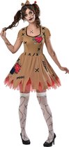Amscan Verkleedset Voodoo Dames Polyester Beige 3-delig Mt. S