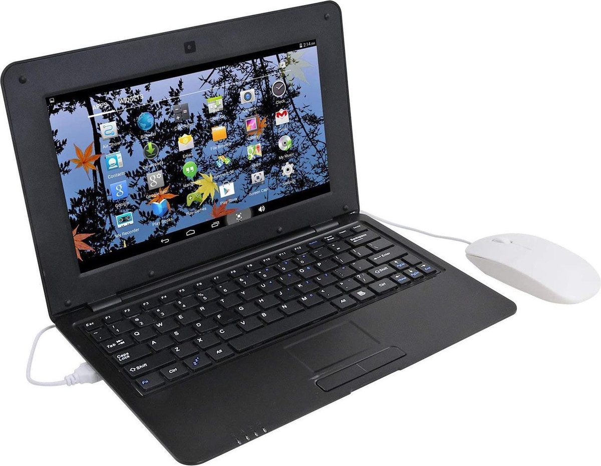 Gemengd hervorming tack KLIPAD Mini Laptop - Kleine Laptop - Mini Laptop 10 inch - Kleine Laptop |  bol.com