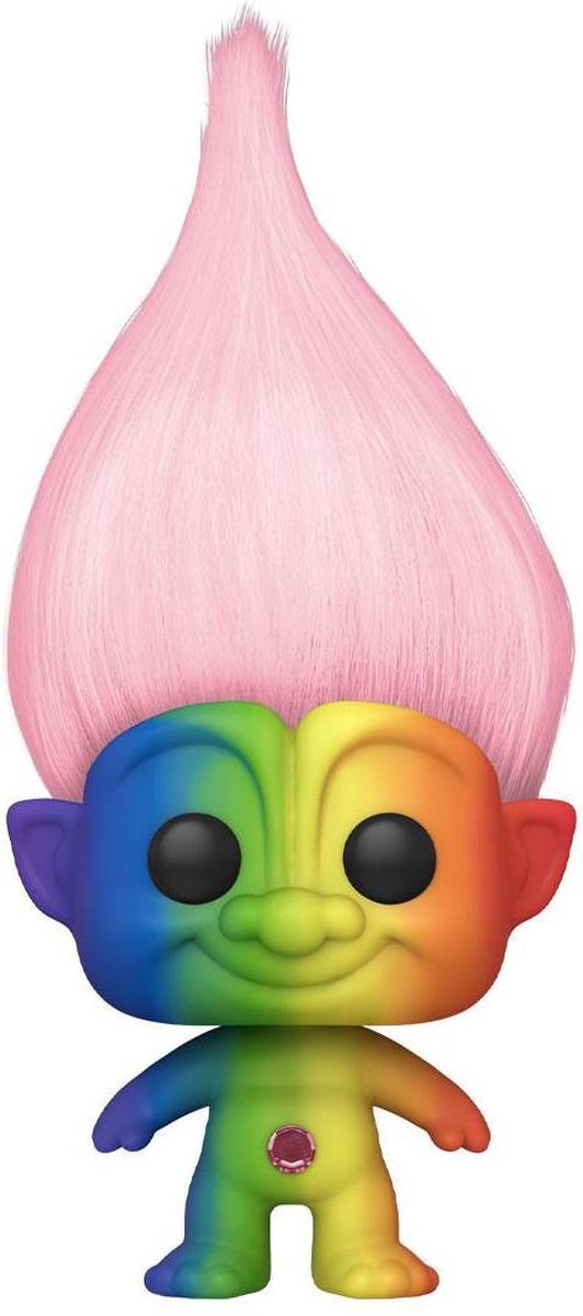 Funko Trolls Classic POP! Trolls Vinyl Figure Rainbow Troll w/Pink Hair ...