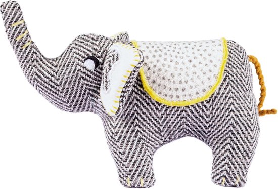 Resploot Olifant - Duurzaam Hondenspeelgoed - 22 X 5 X 17 cm Assorti