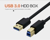 Usb 3.0-Kabel Type A Male Naar B Male Kabel Super Speed Sync Data Print Kabel 1,20M