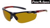 Polar Specs® High Definition Contrast Velocity Sport PS9041 – Metallic Red Frame – Polarized HD Daytime – Medium – Unisex