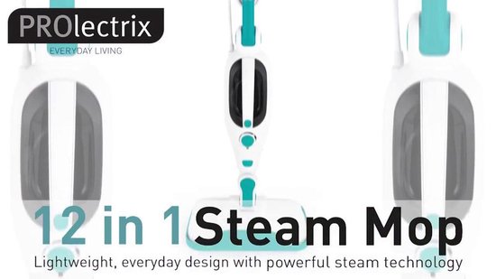 PROlectrix 12 in 1 stoomreiniger, Steam Mop 1300 W | bol.com