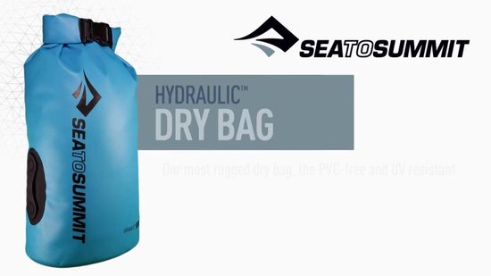 Sac étanche Sea To Summit Hydraulic 65L – Noir – Pour Voyages Et Outdoor
