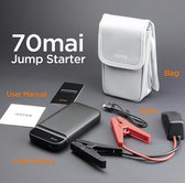 70mai - 3-in-1 Jump Starter met Powerbank - 11100Mah - 250A/600A Start Ampere - Starthulp met 12v Accu Lader voor Auto, Motor, Scooter, Boot - USB 5V/2.4A Poort - Draagtas - LED lamp