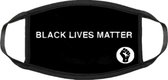 Mondkapje Black Lives Matter|Mondmasker|Gezichtmasker|1 stuk|Zwart