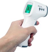 Digitale thermometer met gratis opbergtas|Thermometer voorhoofd|Infrarood thermometer|LCD Display|Digitale thermometer