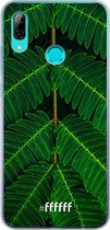 Huawei P Smart (2019) Hoesje Transparant TPU Case - Symmetric Plants #ffffff