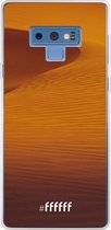 Samsung Galaxy Note 9 Hoesje Transparant TPU Case - Sand Dunes #ffffff