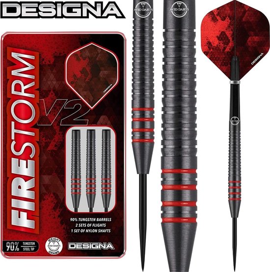 Designa Darts Firestorm V2 Ringed 24 gram van Designa — afbeelding 5
