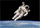 Bruce McCandless first spacewalk (ruimtevaart) - Foto op Posterpapier - 59.4 x 42 cm (A2)