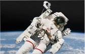 Bruce McCandless first spacewalk (ruimtevaart) - Foto op Forex - 45 x 30 cm
