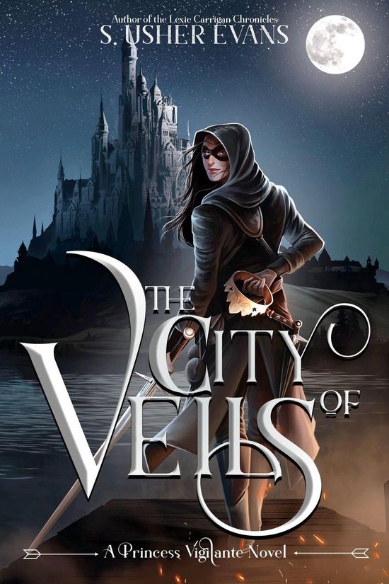 Princess Vigilante 1 - The City of Veils - cover