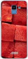 Samsung Galaxy J6 (2018) Hoesje Transparant TPU Case - Sweet Melon #ffffff