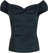 Dancing Days Off shoulder top -3XL- WINNIE Blauw