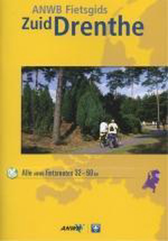 Cover van het boek 'Fietsgids Zuid-Drenthe' van Nina van den Broek