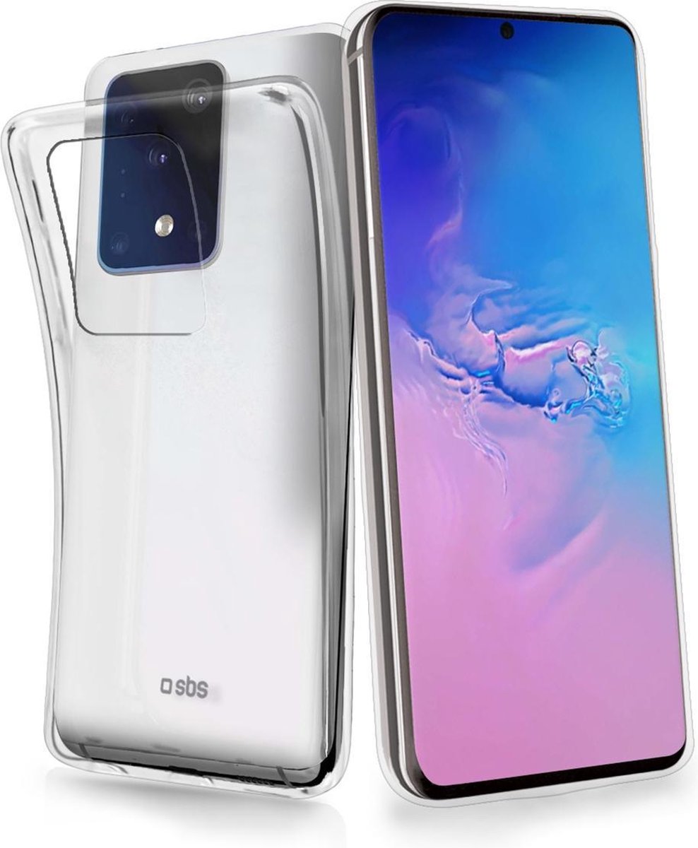 SBS Mobile Skinny cover voor Samsung Galaxy A91 / S10 Lite - Transparant