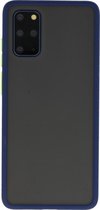 Hardcase Backcover - Hoesje Geschikt voor Samsung Galaxy S20 Plus Blauw