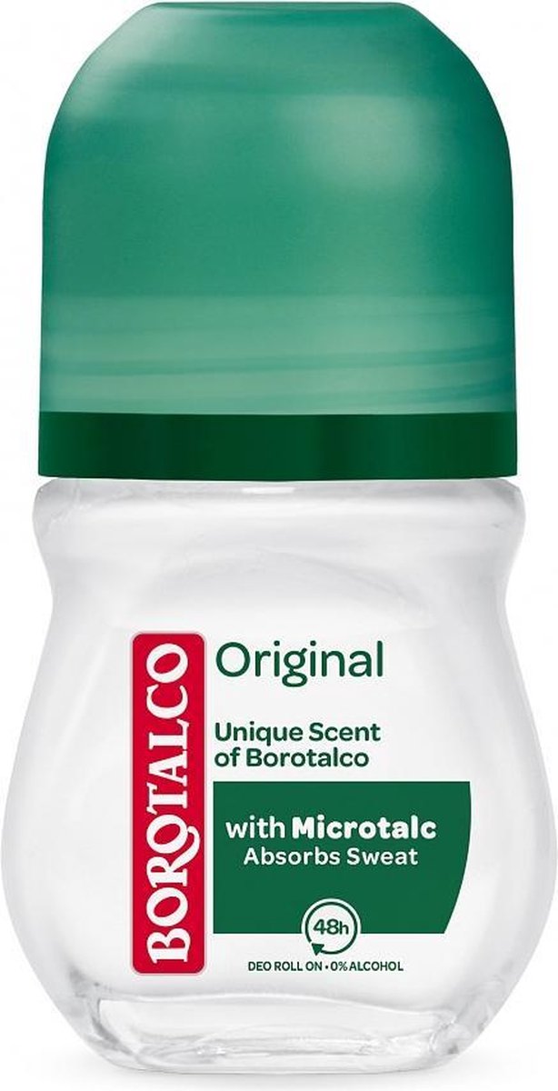 Borotalco Deo Roll On Intensive 50 Ml – Anti-Transpirant Extra Dry, 48h Schutz, 0% Alkohol