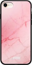 iPhone 7 Hoesje TPU Case - Coral Marble #ffffff