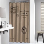 Sealskin douchegordijn Savon De Provence - 180x200 cm - Bruin