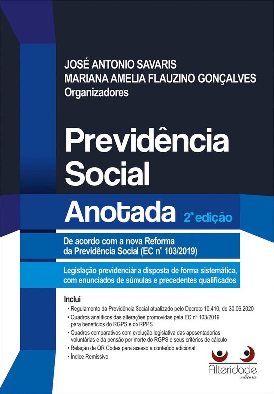 Previdência Social Anotada, 2ª Ed. - cover