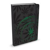 Peter Pauper Notitieboek - Cannabis - medium - met elastieksluiting - 16x21 cm