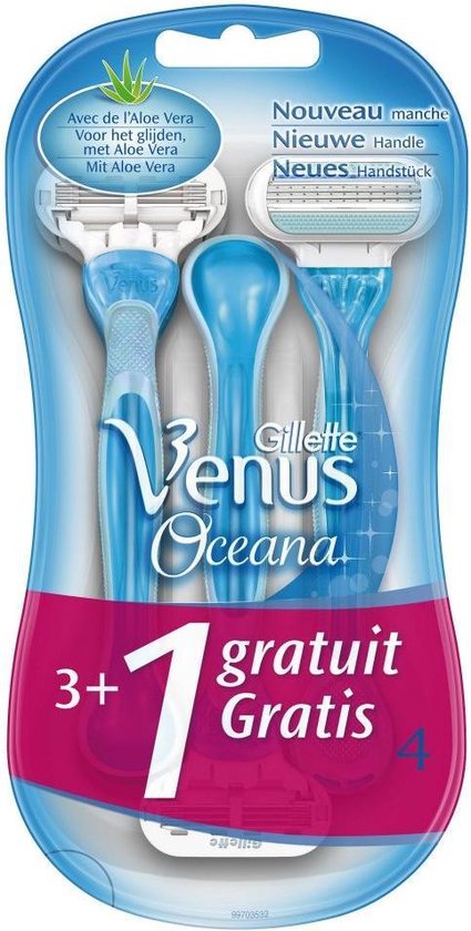 5x Gillette Venus Wegwerpmesjes Oceana 4 stuks