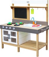 AXI Rosa Zand & Water Speelkeuken Groot - Incl. 17-delige accessoire set - Modder Keuken