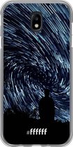 Samsung Galaxy J7 (2017) Hoesje Transparant TPU Case - Starry Circles #ffffff