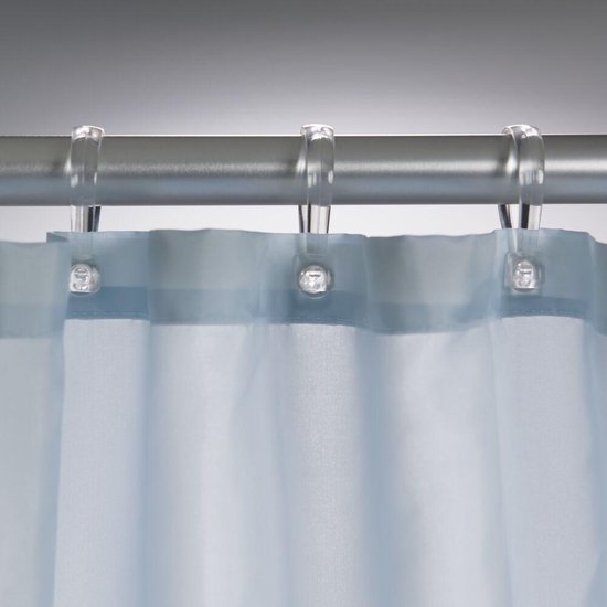 Sealskin Madeira Douchegordijn 240x200 cm Petrol Blauw