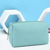 Toilettas | make up tas |blauw | 18 x 11 x 7 cm