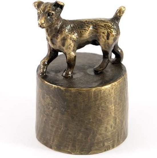 Jack Russel - Verbronsd Honden Asbeeld Dieren Urn Voor Uw Geliefde Hond