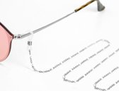 Petra's Sieradenwereld - (Zonne) Brillenkoordje RVS witzilver (191127)