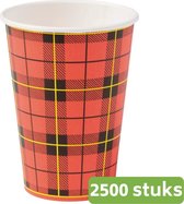 Hot Cup | Schotse Ruit | 150 ml | 2500 stuks