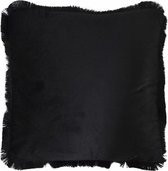 Rox Living Kussen 40 X 40 Cm Fluweel Zwart