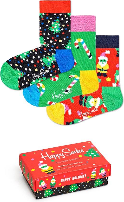 Happy Socks Kids Holiday Socks Giftbox - Maat 12-24M
