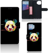 Telefoontas Motorola Moto G 5G Plus Hoesje ontwerpen Panda Color Sinterklaas Cadeautje