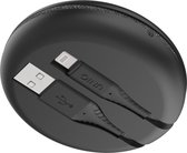 UNIQ Halo - Smart Cable Organizer - USB C to Lightning - Zwart