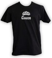 T-shirt 'Queen' maat L (91021)